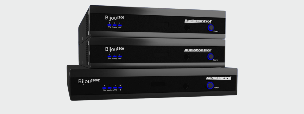 Immagine gamma completa AudioControl Bijou