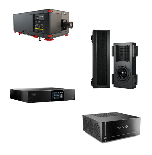 Demo room Adeo Group a ISE 2026 con Barco Residential, Wisdom Audio, Trinnov e madVR