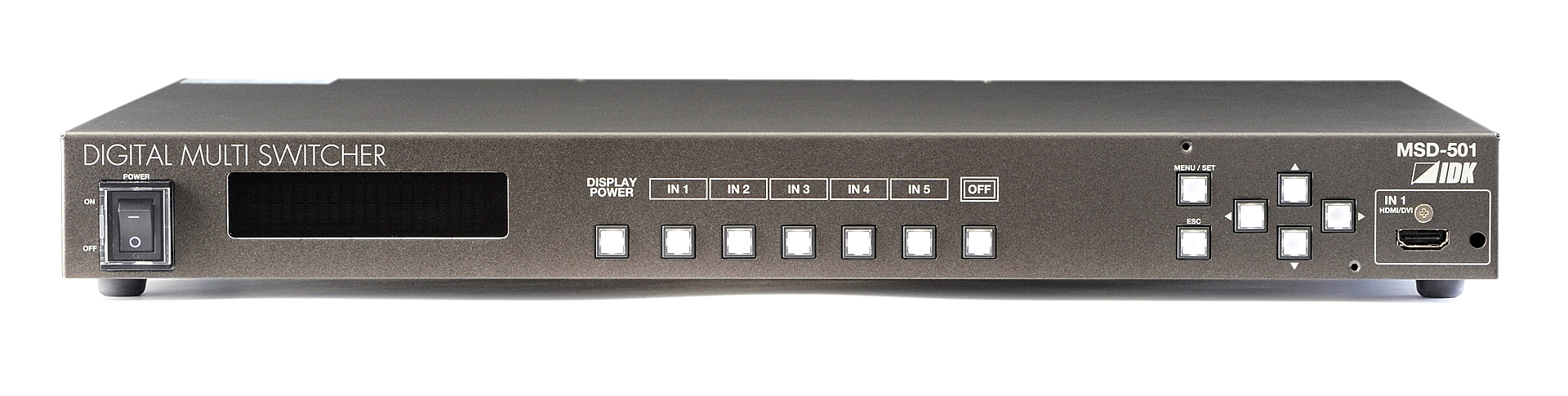 デジタルマルチスイッチャー IDK MSD-501 MSD-501 - Digital Multi Switcher | IDK Corporation