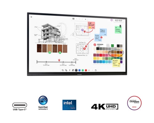 La linea LFD di Sharp