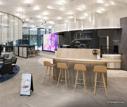 Immagine sala caffè-Yamaha Corporate